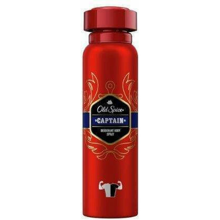Old Spice Captain Deodorant Körper Deodorant Spray 150ml