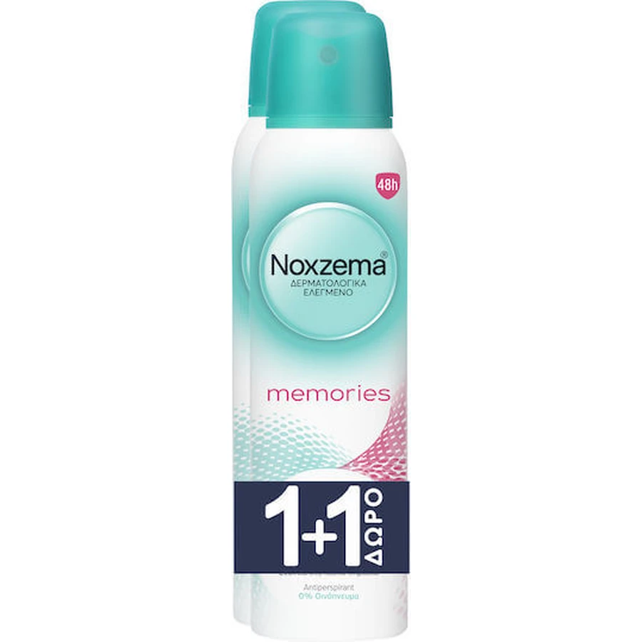 Noxzema Memories Deodorant 48h Spray 2x150ml