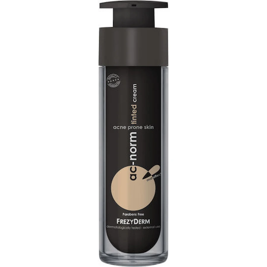Frezyderm AC-Norm feuchtigkeitsspendende und regulierende 24h-Tagesfeuchtigkeitsspendende und regulierende getönte Gesichtscreme gegen Hautunreinheiten und Akne 50ml