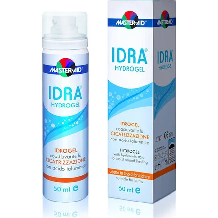 Master Aid Idra Hidrogel 50ml Spray Cicatrizante 50ml