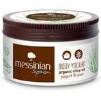 Messinian Spa Organic Organic Olive Oil Yoghurt and Aloe Moisturising Body Cream with Aloe Vera for Dry & Sensitive Skin 250ml