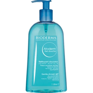 Bioderma Atoderm Gel corporel doux pour peaux sèches et sensibles 1000ml