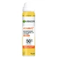 Garnier Vitamin C Aufhellung über Make-up Sonnenschutz Gesicht Nebel SPF50+ 75ml