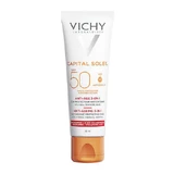 Vichy Capital Soleil Anti-Ageing 3 in 1 Waterproof Zonnebescherming Gezichtscrème SPF50 50ml 50ml