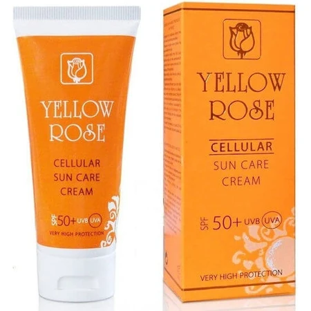 Yellow Rose Cellular Cream Tub Sun Protection Crema facial SPF50 50ml