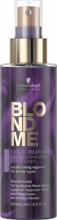 Schwarzkopf BlondMe Cool Blondes Leave In Color Maintenance Conditioner for Dyed Hair 150ml