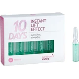 Medisei Panthenol Extra 10 Dagen Instant Lift Effect Hydraterend en Anti-Ageing Gezichtsserum met Hyaluronzuur en Collageen voor Ontgiften en Lifting 10x2ml
