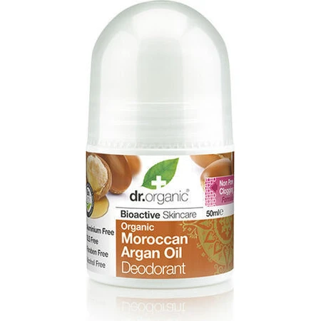 Dr.Organic Organische Virgin Kokosolie Natuurlijke Deodorant Roll-On Aluminiumvrij 50ml