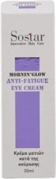 Sostar Morning Glow Moisturizing Eye Cream with Hyaluronic Acid 30ml