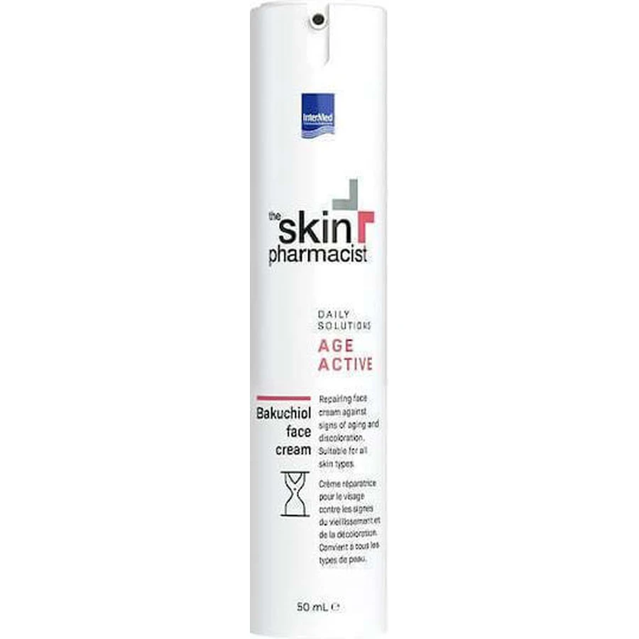 InterMed The Skin Pharmacist Crema facial antiarrugas Age Active con Bakuchiol 50ml