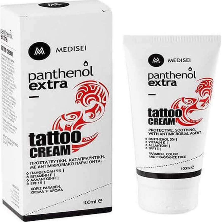Medisei Panthenol Extra Tattoo Crema Cicatrizante y Tatuante 100ml