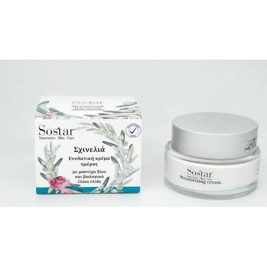 Sostar Schinelia Feuchtigkeitsspendende und aufbauende Tagescreme für das Gesicht 50ml