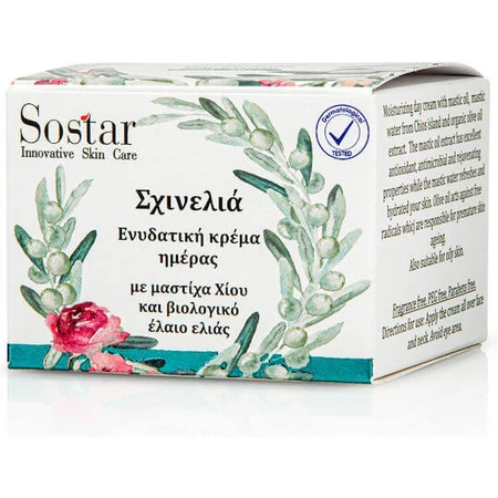 Sostar Schinelia Feuchtigkeitsspendende und aufbauende Tagescreme für das Gesicht 50ml