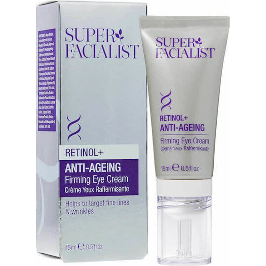 Super Facialist Retinol+ Anti-Ageing Oogcrème met Retinol en Collageen voor de Gevoelige Huid 15ml