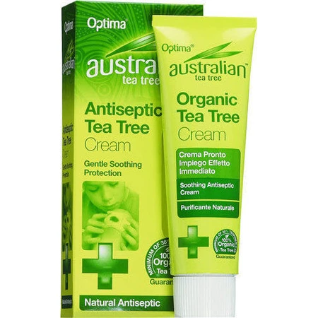 Optima Naturals Tea Tree Antiseptische Crème Allergiecrème 50ml