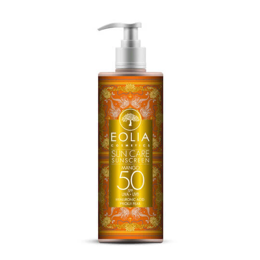 Eolia Cosmetics Huile corporelle à la mangue Protection solaire SPF50 200ml