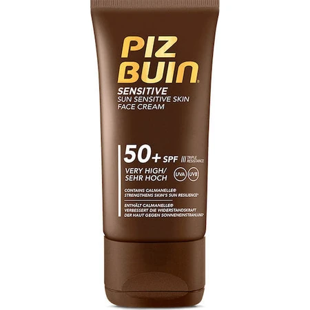 Piz Buin Gevoelige Crème Waterbestendig Gezichtscrème SPF50 50ml