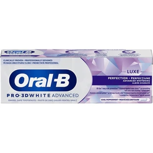 Oral-B Pro 3d White Luxe Perfection Whitening Tandpasta 75ml