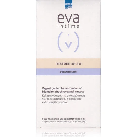 InterMed Eva Intima Intima Disorders Restore pH 3.8 Gel 45gr 9oz