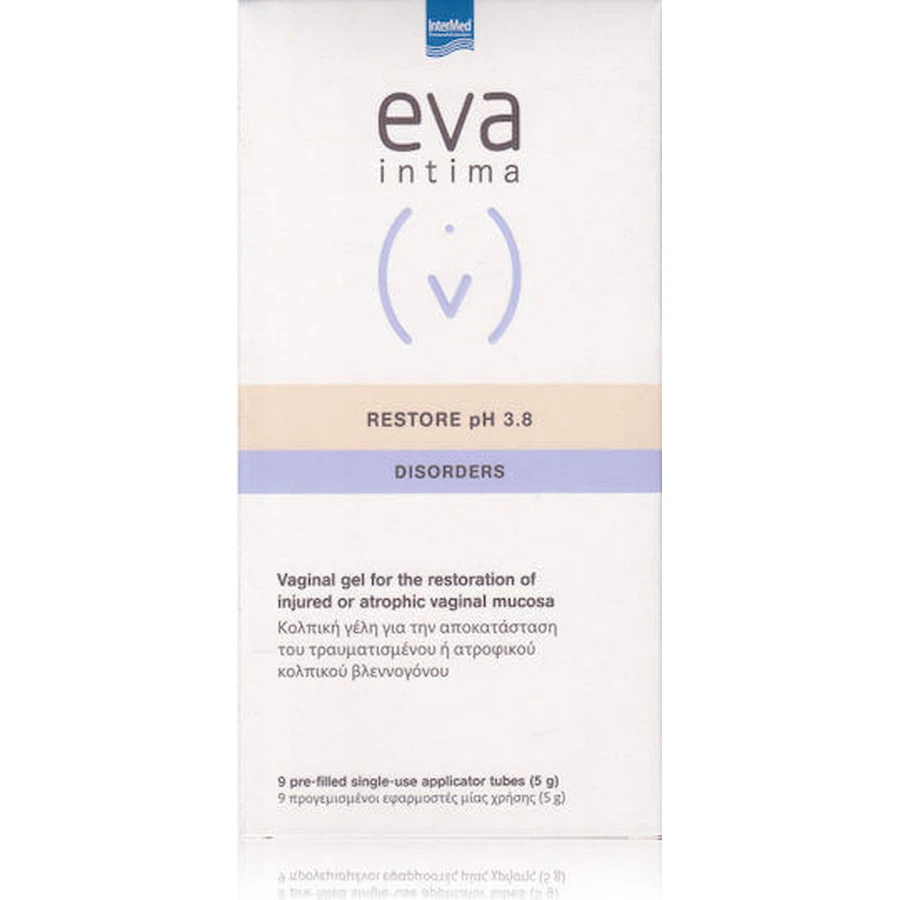 InterMed Eva Intima Intima Disorders Restore pH 3.8 Gel 45gr 9oz