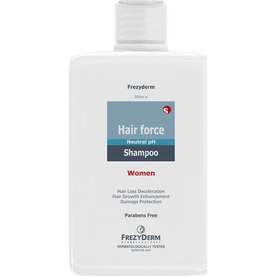 Frezyderm Hair Force Mujer Champú anticaída para todo tipo de cabellos 200ml