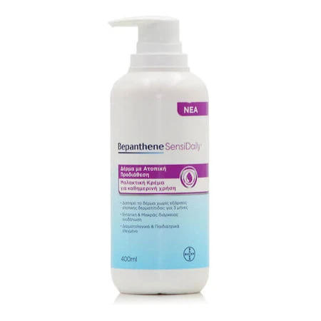 Bepanthen SensiDaily Feuchtigkeitsspendende Körpercreme für atopische Haut 400ml