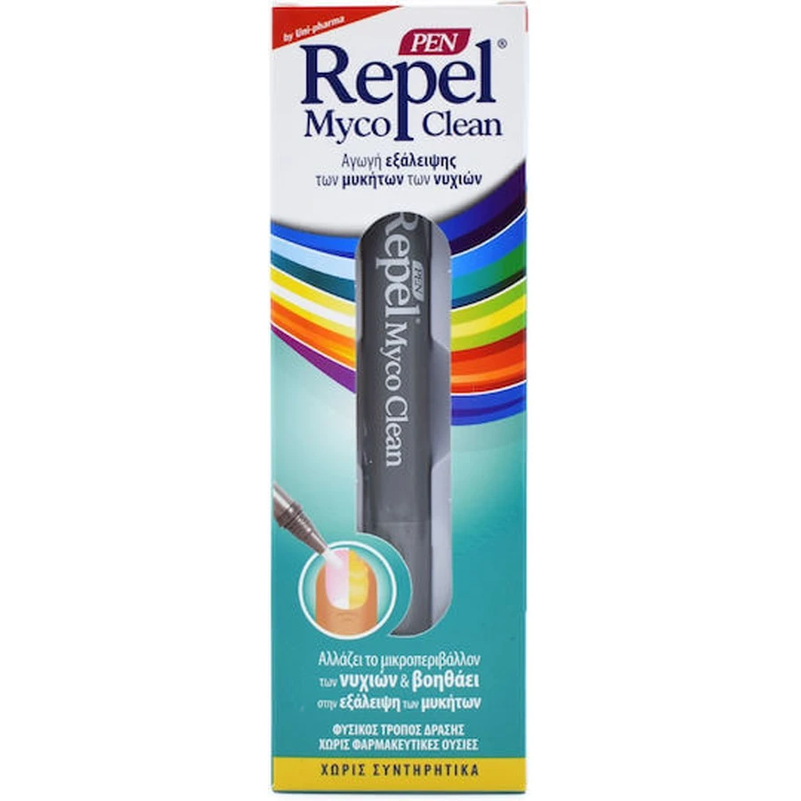 UNI-PHARMA Repel Myco Clean Pen Nagelpilzstift 3ml