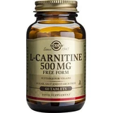 Solgar L-Carnitine with Carnitine 500mg and Gust Unflavoured 60 tabs