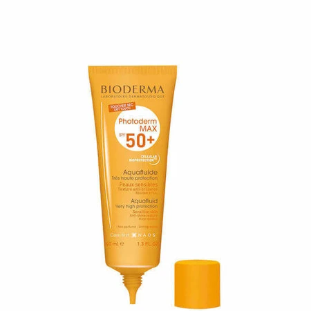 Bioderma Photoderm Max Aquafluid Waterprof Sonnenschutzcreme für das Gesicht Sonnenschutz (SPF50) 40ml