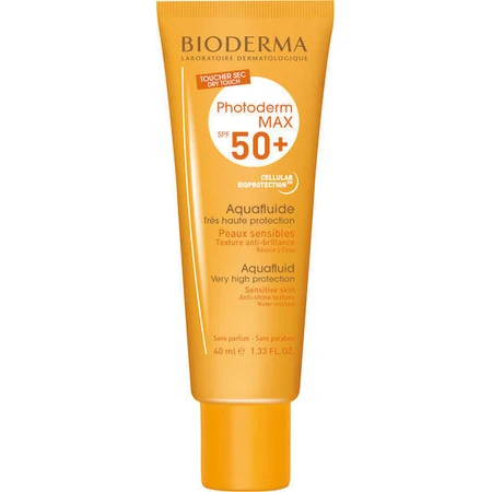 Bioderma Photoderm Max Aquafluid Waterprof Sonnenschutzcreme für das Gesicht Sonnenschutz (SPF50) 40ml