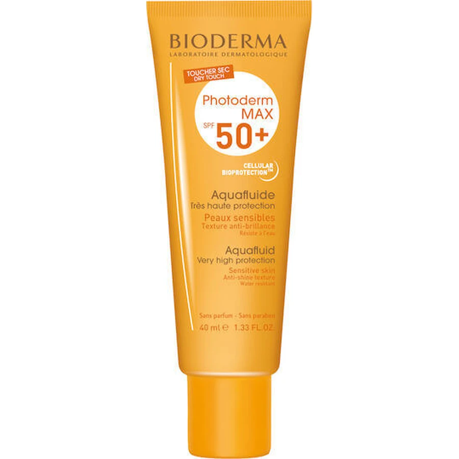 Bioderma Photoderm Max Aquafluid Waterprof Sonnenschutzcreme für das Gesicht Sonnenschutz (SPF50) 40ml