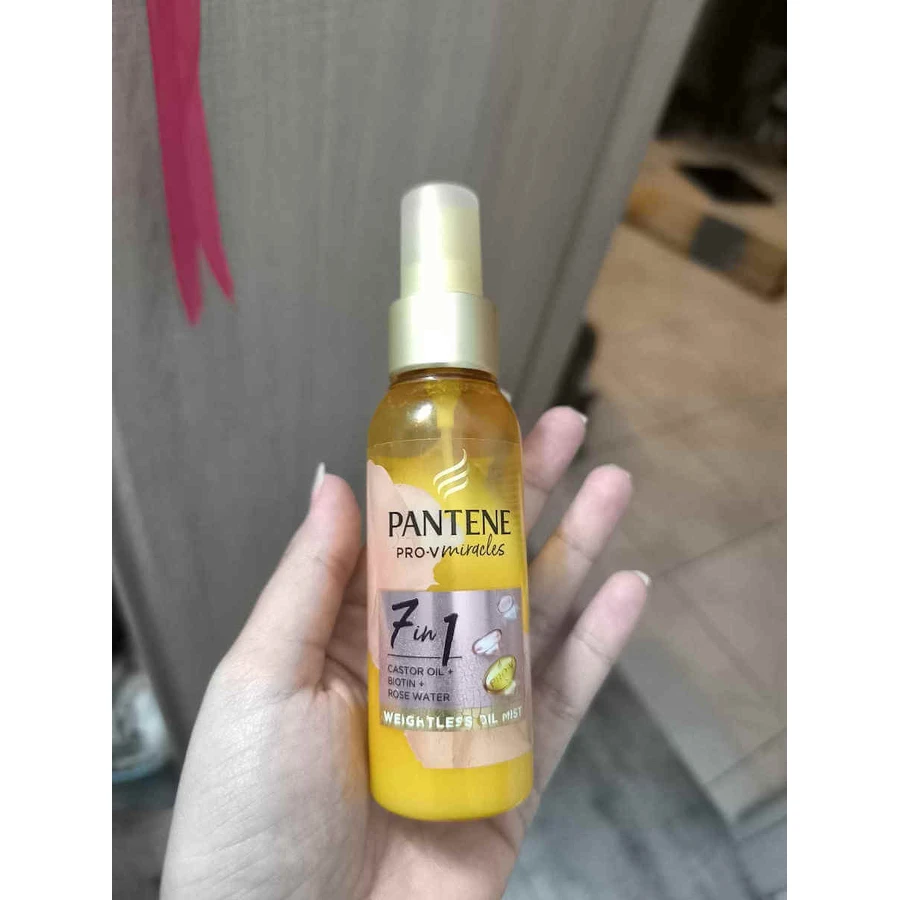 Pantene Pro V Miracles Gewichtloos Pro V Miracles Haarolie voor Herstellend Haar Olie tegen Gespleten Haarpunten 100ml