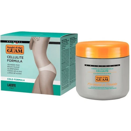 Guam Seaweed Mud Seaweed Mud Cooling Formula Cellulite Gel 400ml 500gr
