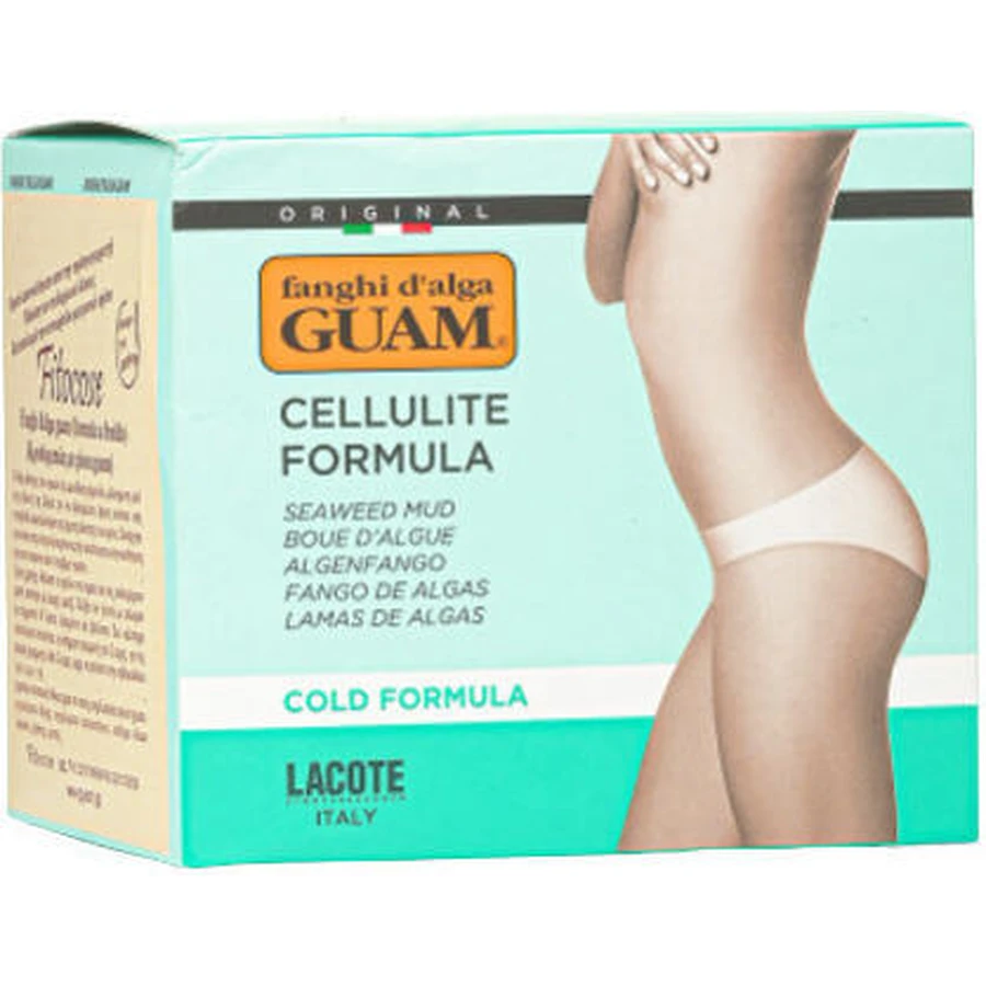 Guam Seaweed Mud Seaweed Mud Cooling Formula Cellulite Gel 400ml 500gr