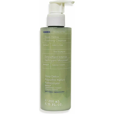Korres Olympus Tea Deep Detox Foaming Face Wash 200ml
