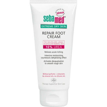 Sebamed Repair Voetcrème met 10% Urea Diabetische Voet Moisturiser 100ml