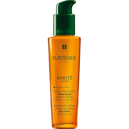 Rene Furterer Karite Karite Nutri Intense Crema nutritiva intensa de día Acondicionador sin aclarado Reconstructor/nutritivo para cabellos secos 100ml