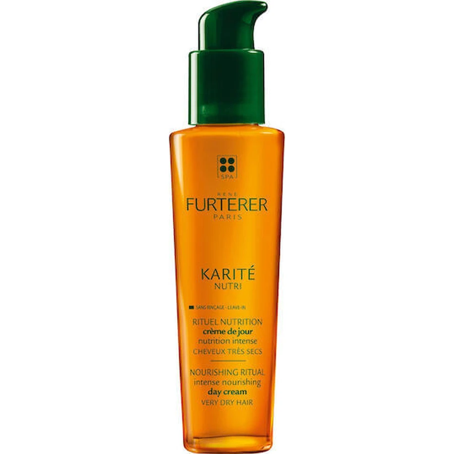 Rene Furterer Karite Karite Nutri Intense Crema nutritiva intensa de día Acondicionador sin aclarado Reconstructor/nutritivo para cabellos secos 100ml