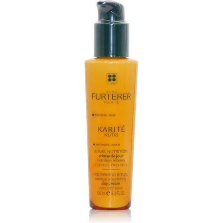 Rene Furterer Karite Karite Nutri Intense Crema nutritiva intensa de día Acondicionador sin aclarado Reconstructor/nutritivo para cabellos secos 100ml