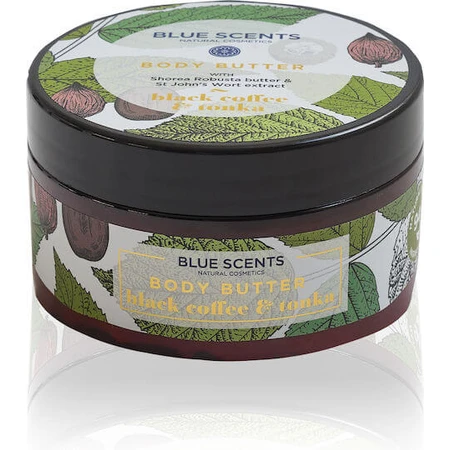 Blue Scents Black Coffee & Tonka Moisturizing Body Butter for all skin types 210ml