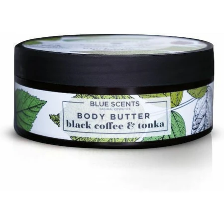 Blue Scents Black Coffee & Tonka Moisturizing Body Butter for all skin types 210ml