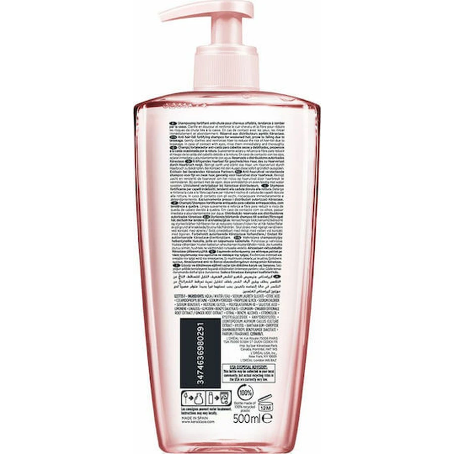 Kérastase Genesis Bain Shampooing Hydra-Fortifiant Contre la Chute des Cheveux 500ml