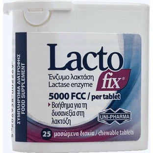 UNI-PHARMA LactoFix 25 Kautabletten