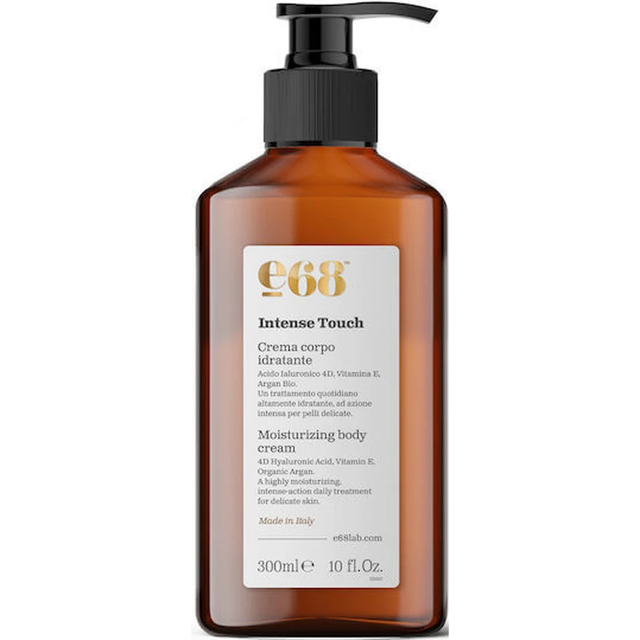E68 Moisturizing Body Cream with Hyaluronic Acid for all skin types 300ml