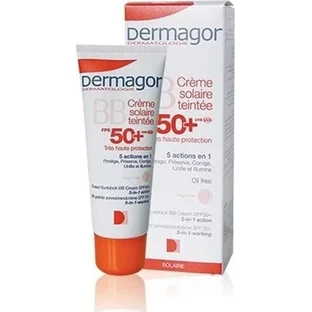 Dermagor BB Sun Cream Crema Solar con Color SPF50 con Pigmento Beige Clair 40ml