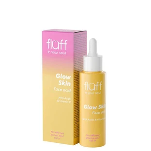 Fluff Glow Skin - Acid Scrub - Exfoliating Face Scrub 40ml