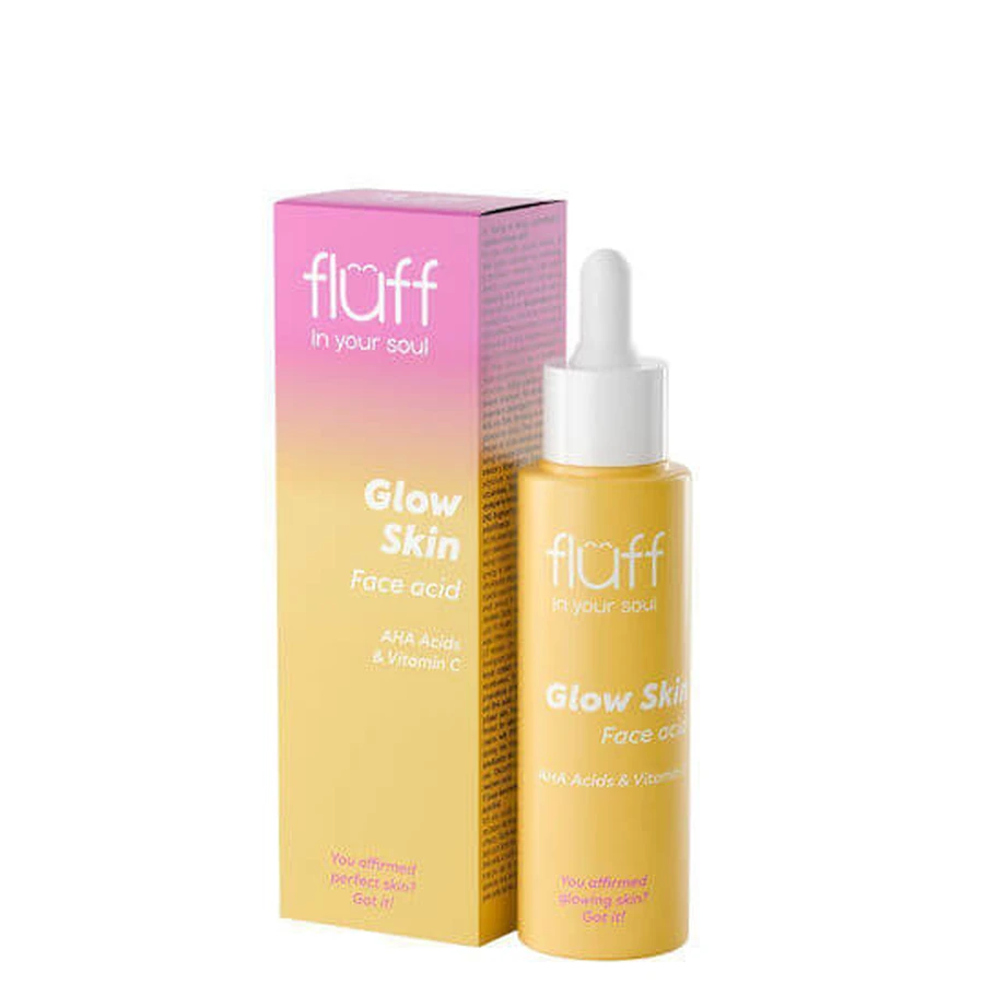 Fluff Glow Skin - Acid Scrub - Exfoliating Face Scrub 40ml