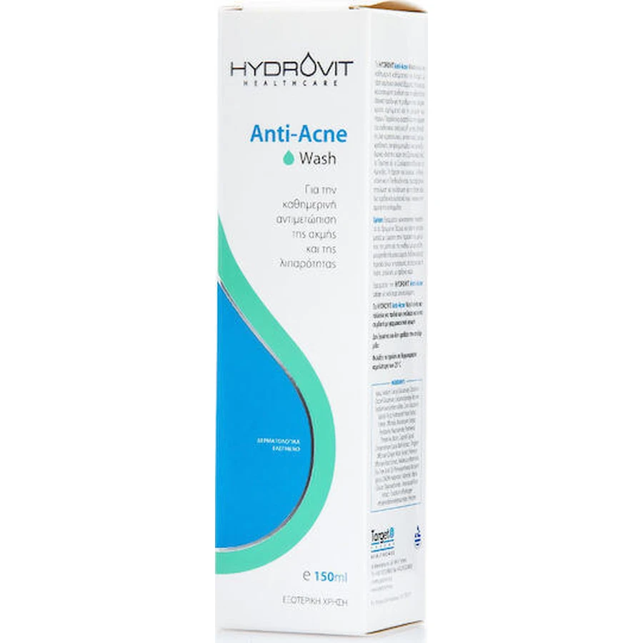 Target Pharma Hydrovit Anti-Acne Face Gel for Acne-prone Skin 150ml