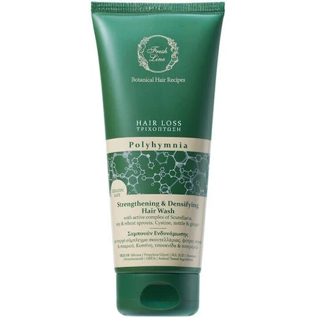Champú anticaída para cabellos frágiles Fresh Line Polyhmnia 200ml