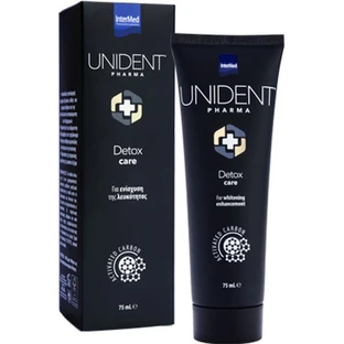 InterMed Pasta dentífrica blanqueadora de carbón activado 75ml